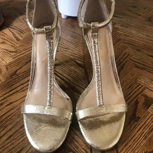 Gianni Bini Gold Heels Size 7.5